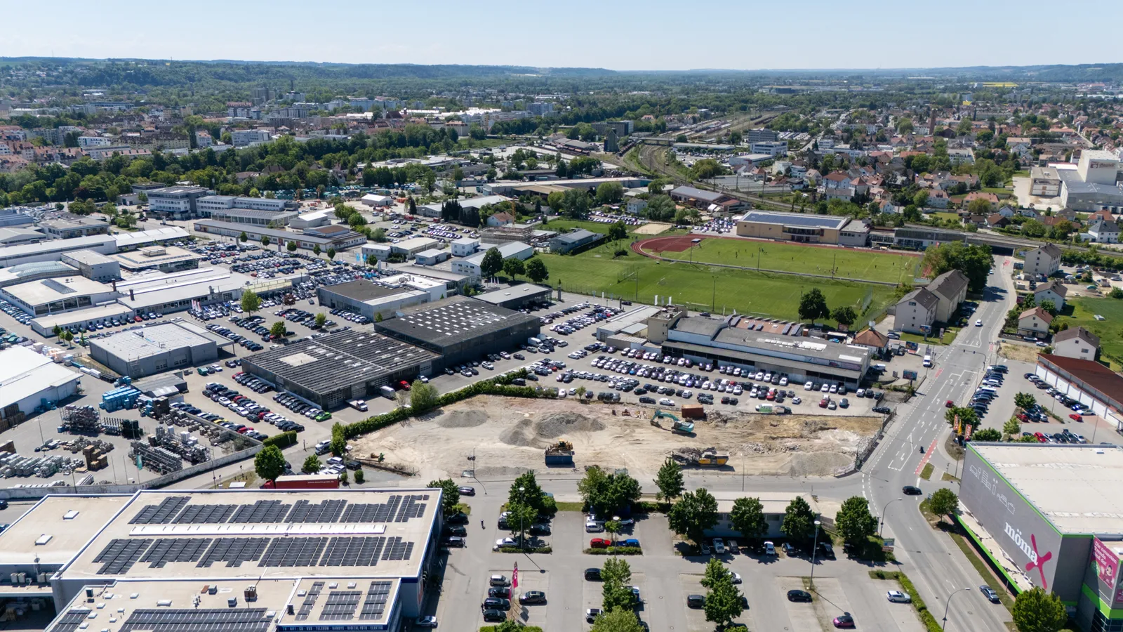 Luftbild Landshut Nord